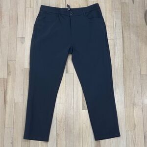 NWOT Vuori Mens Meta Pant Athletic Slim Fit, Charcoal, sz 34